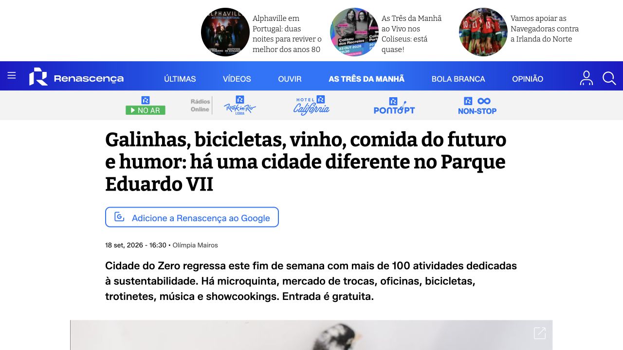 Captura de Renascença