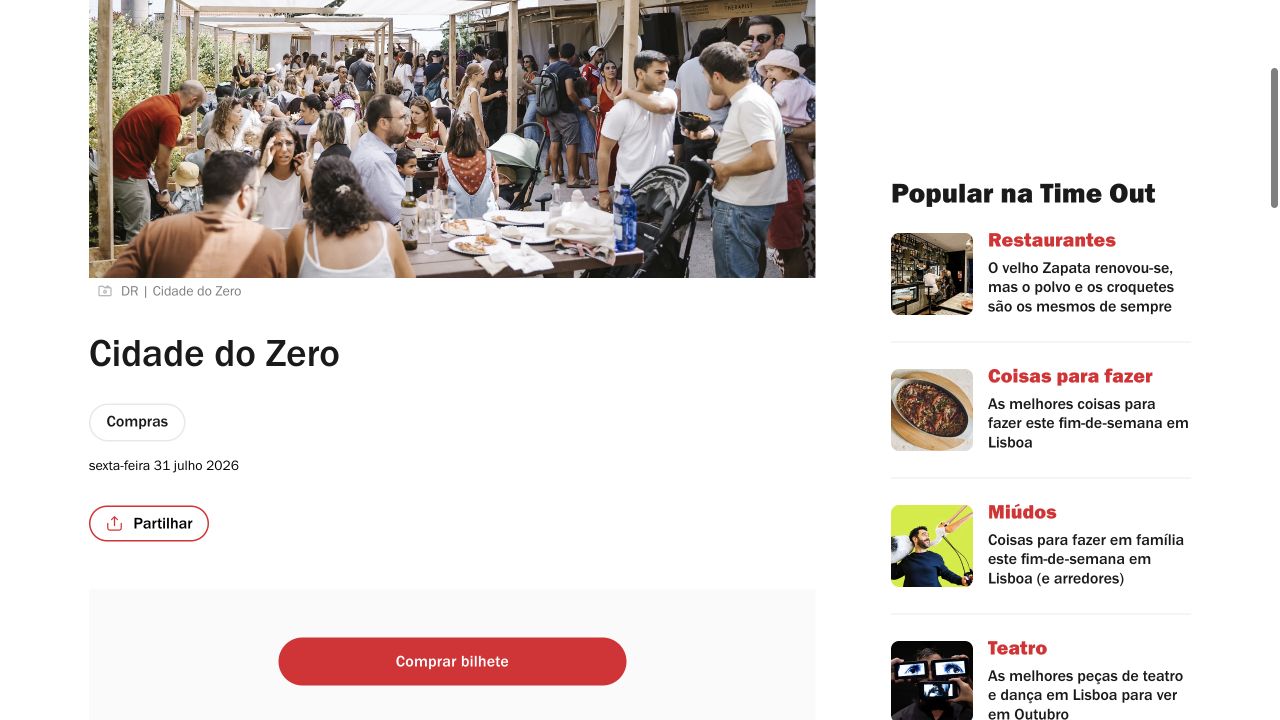 Captura de Time Out Lisboa