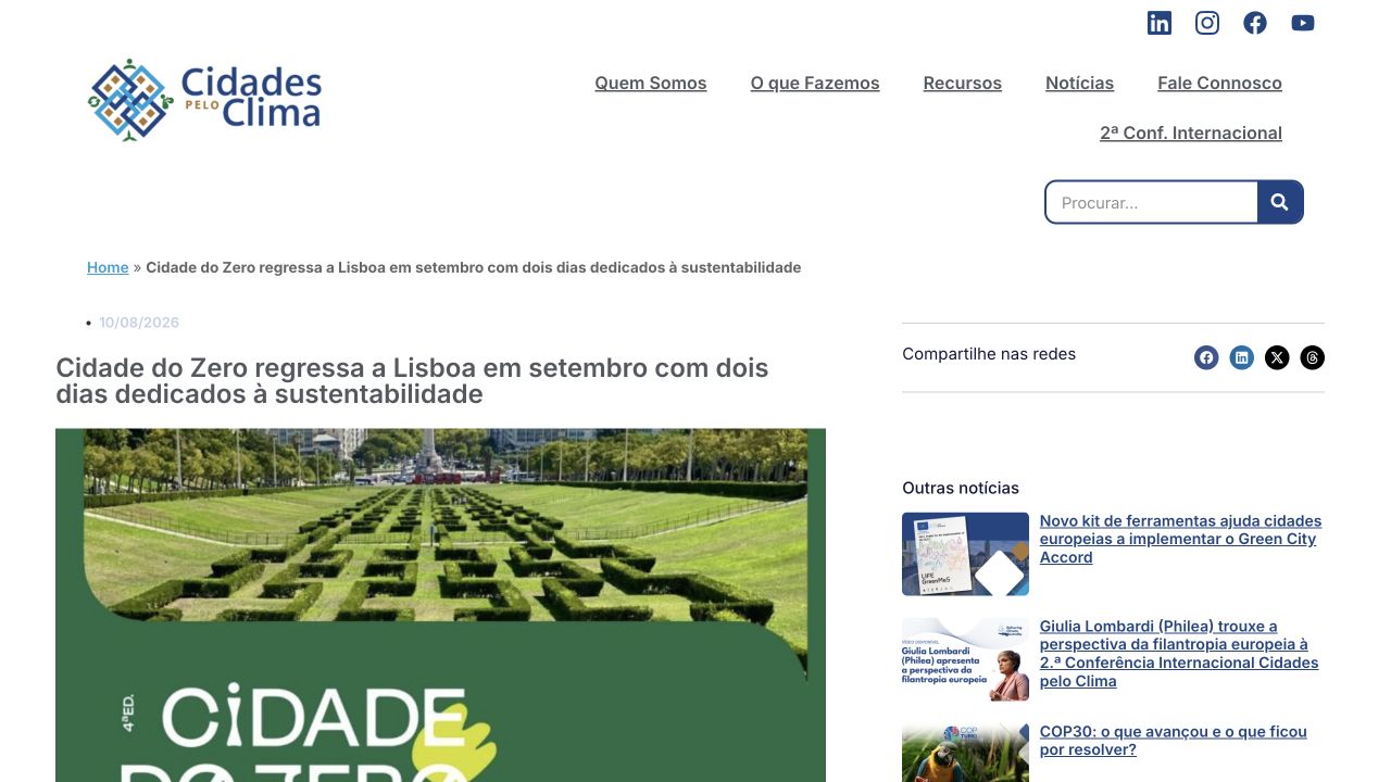 Captura de Cidades pelo Clima