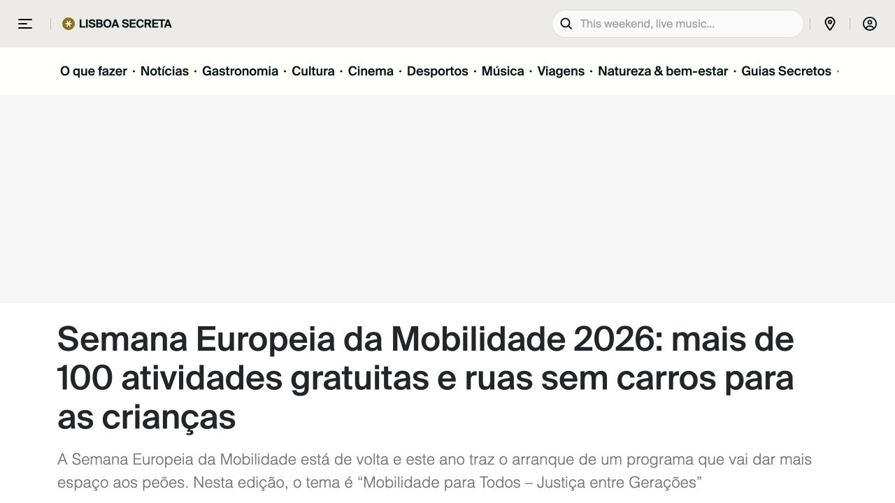 Captura de Lisboa Secreta
